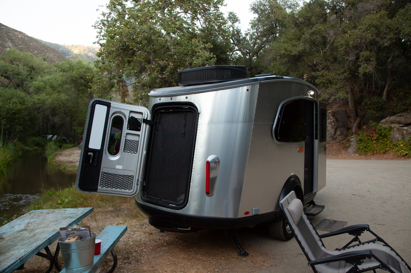 Illustration for article titled A 2018 Ford F-150 Diesel Pulling an Airstream Basecamp Is the Best Version of 'Camping'